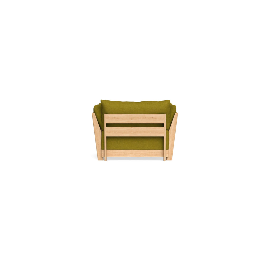 Modular Bondi Latte Armchair in Olive Green | Classic Blend