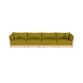 Modular Bondi Latte 4-Seater Sofa in Olive Green | Classic Blend