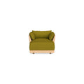 Modular Bondi Latte Armchair + Ottoman in Olive Green | Classic Blend