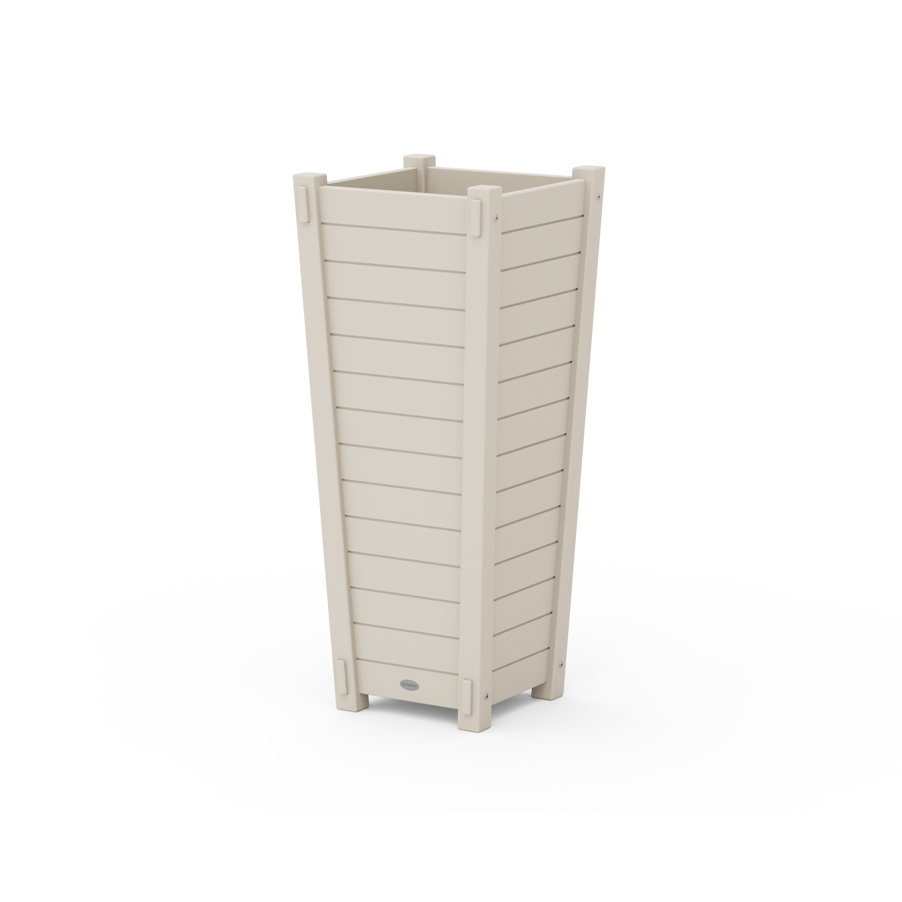 Nautical Tapered Square Tall Planter Box