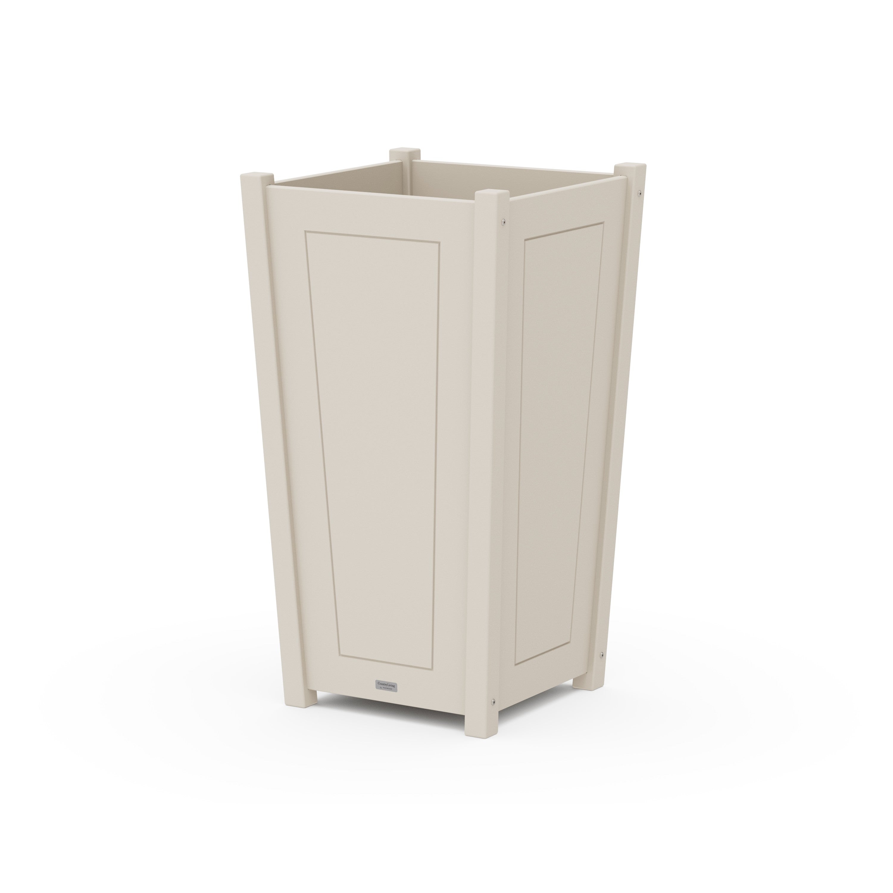 Country Living Large Tapered Square Tall Planter Box