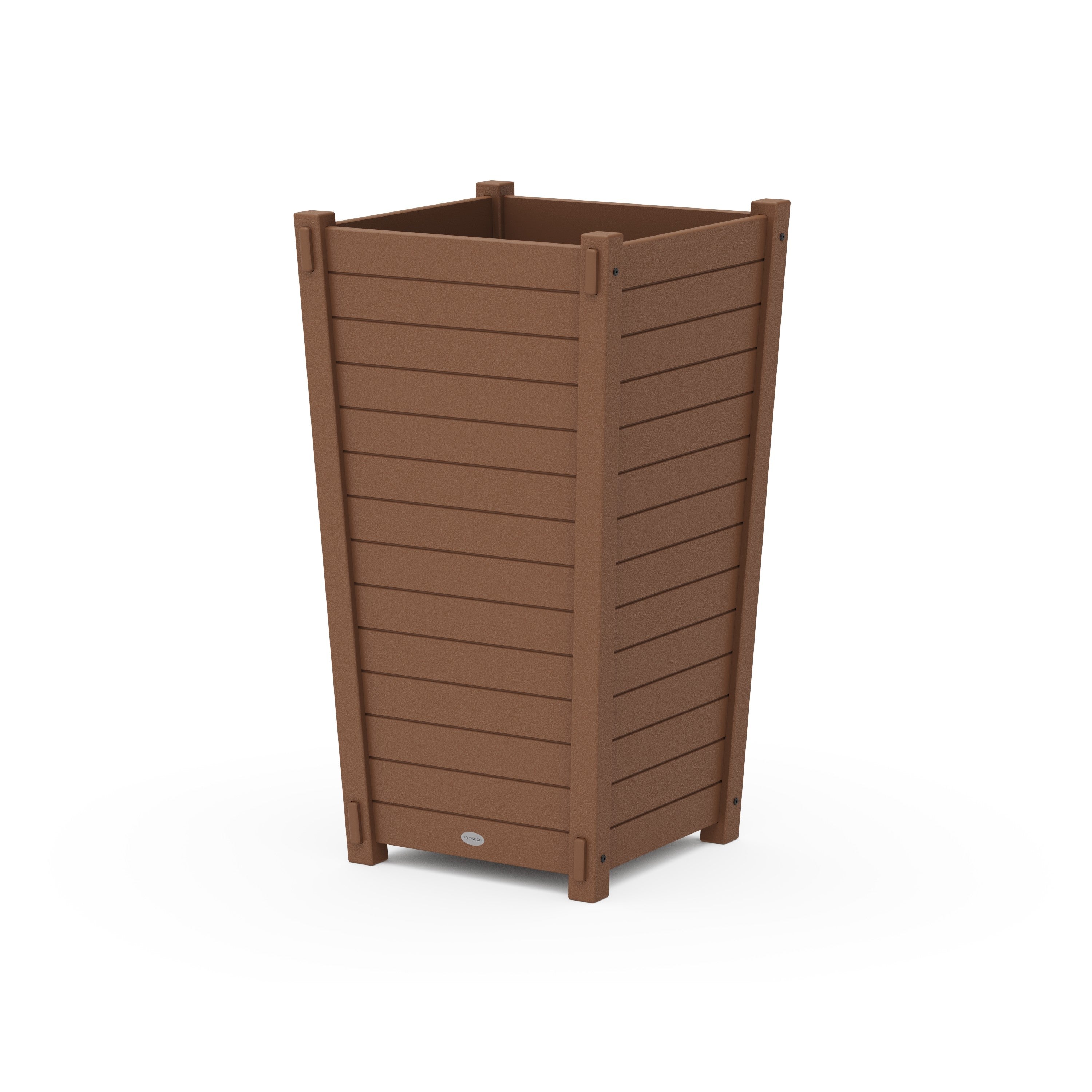 Nautical Large Tapered Square Tall Planter Box