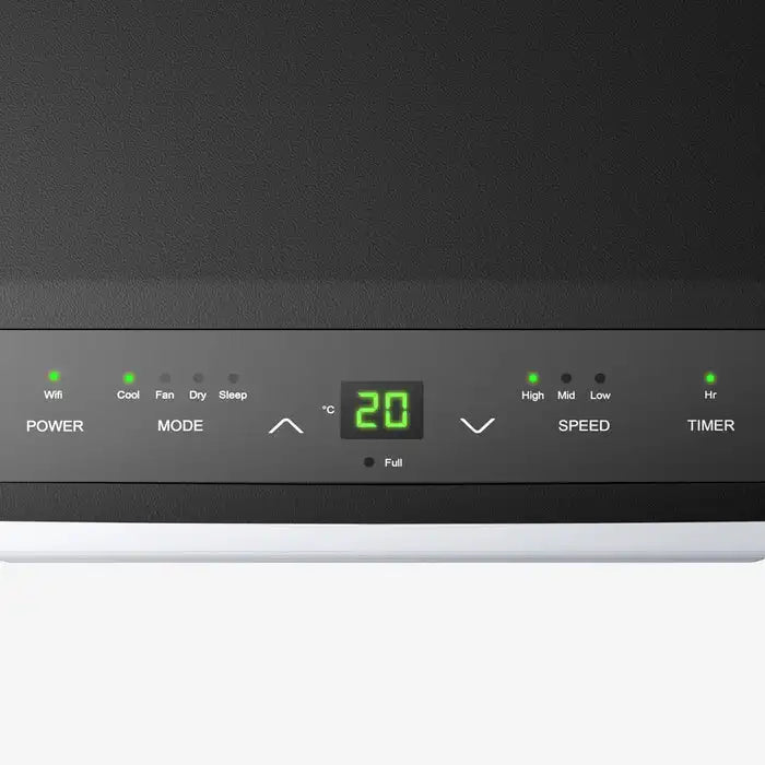 14,000 BTU 3-in-1 Portable Air Conditioner with Dehumidification Function - Smart Wifi App