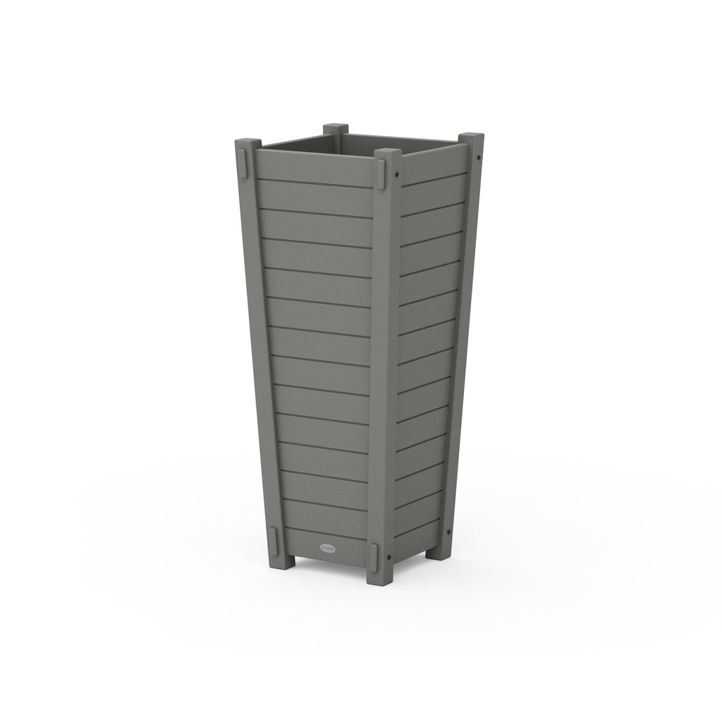 Nautical Tapered Square Tall Planter Box