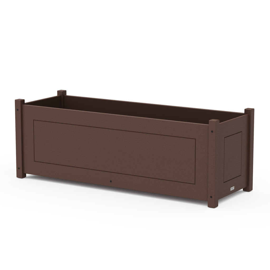 Country Living Large Rectangle Triple Planter Box
