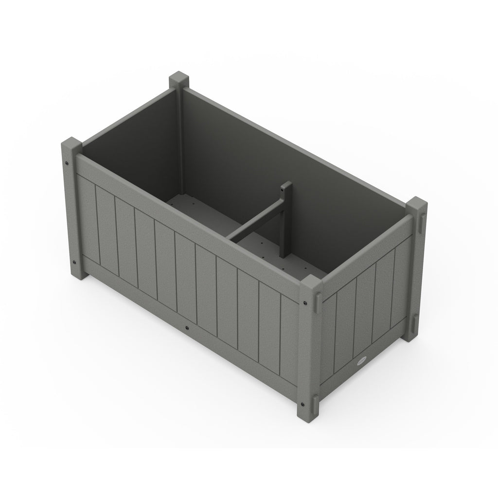 Vineyard Large Rectangle Double Planter Box