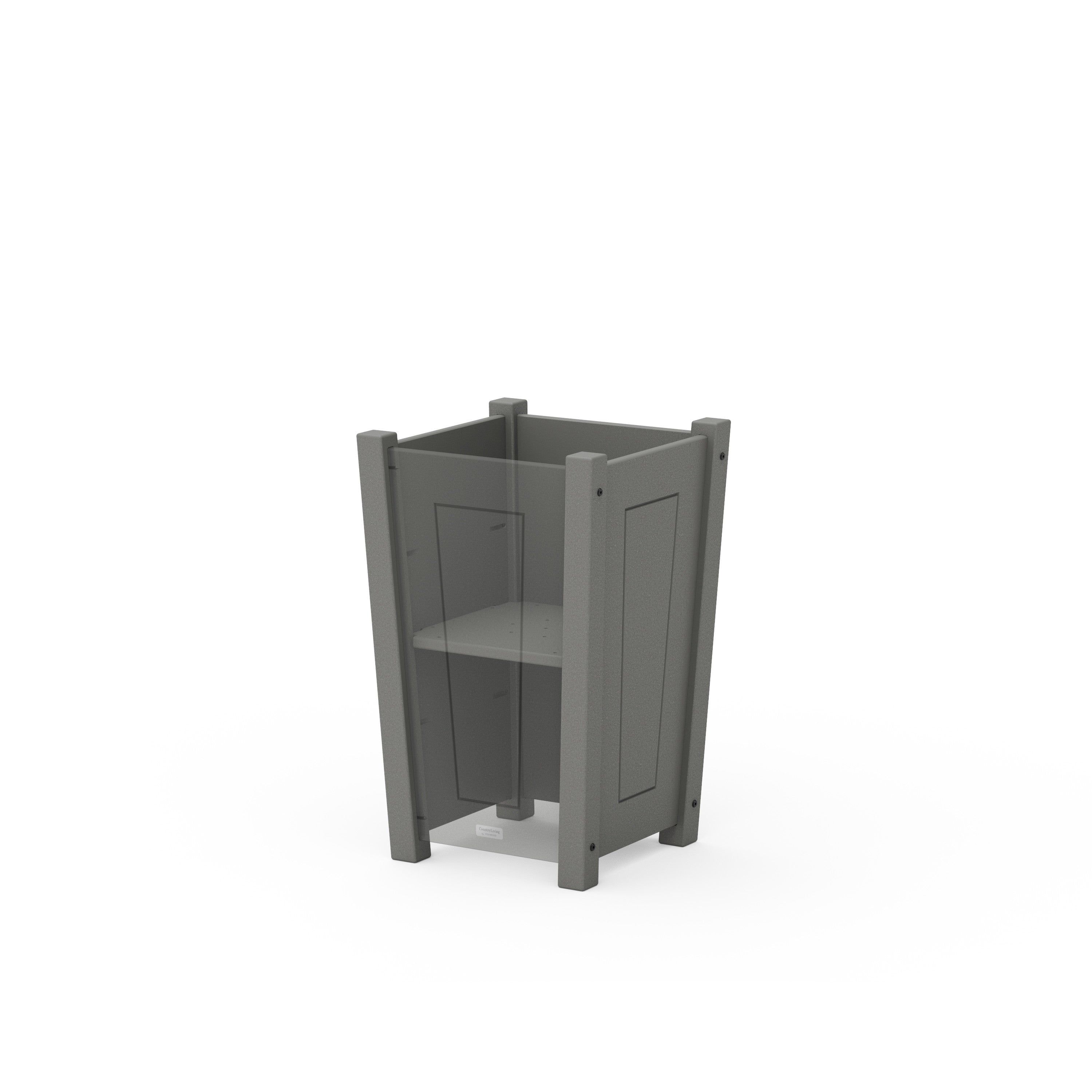 Country Living Tapered Square Short Planter Box