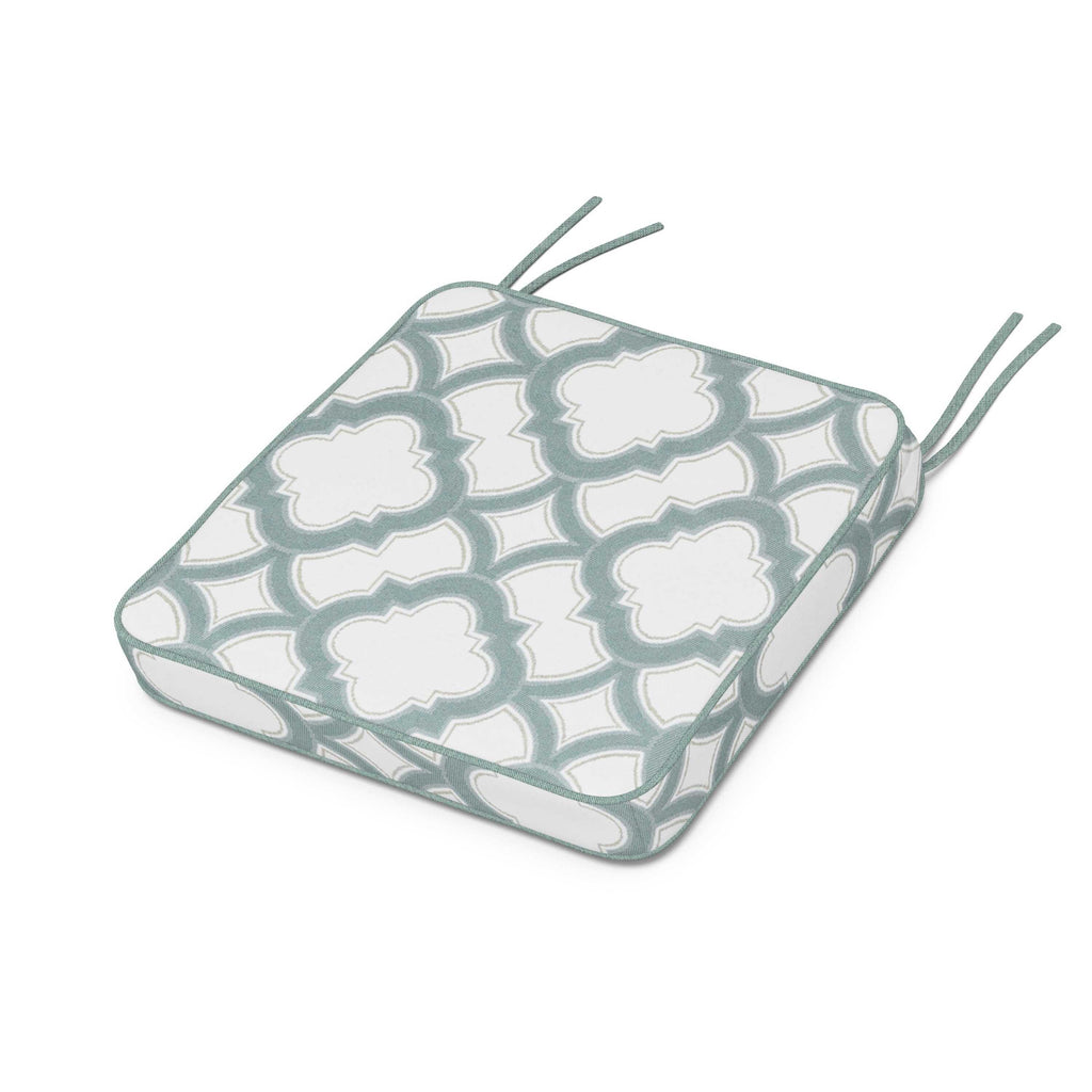 Chinoiserie Side Chair Seat Cushion