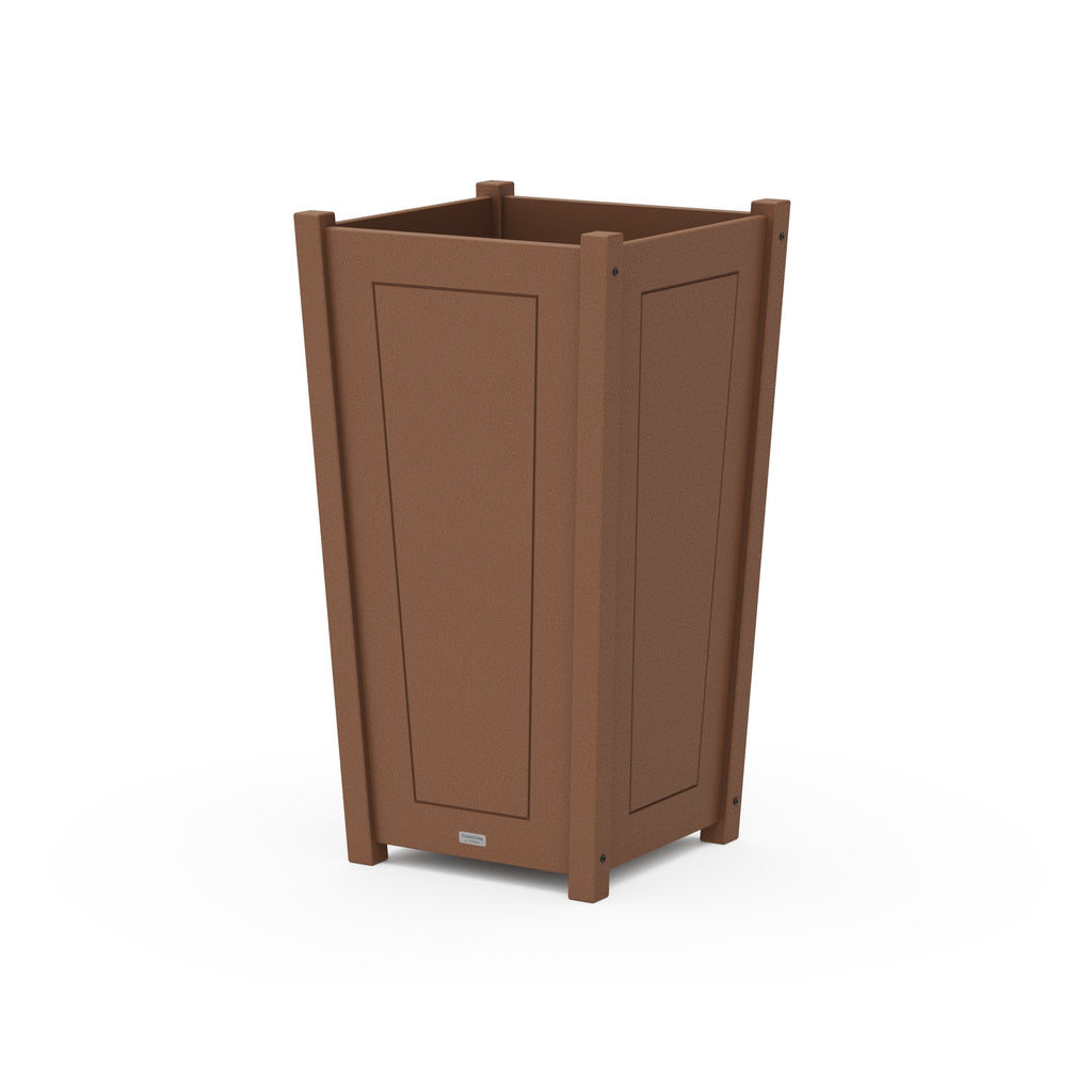 Country Living Large Tapered Square Tall Planter Box