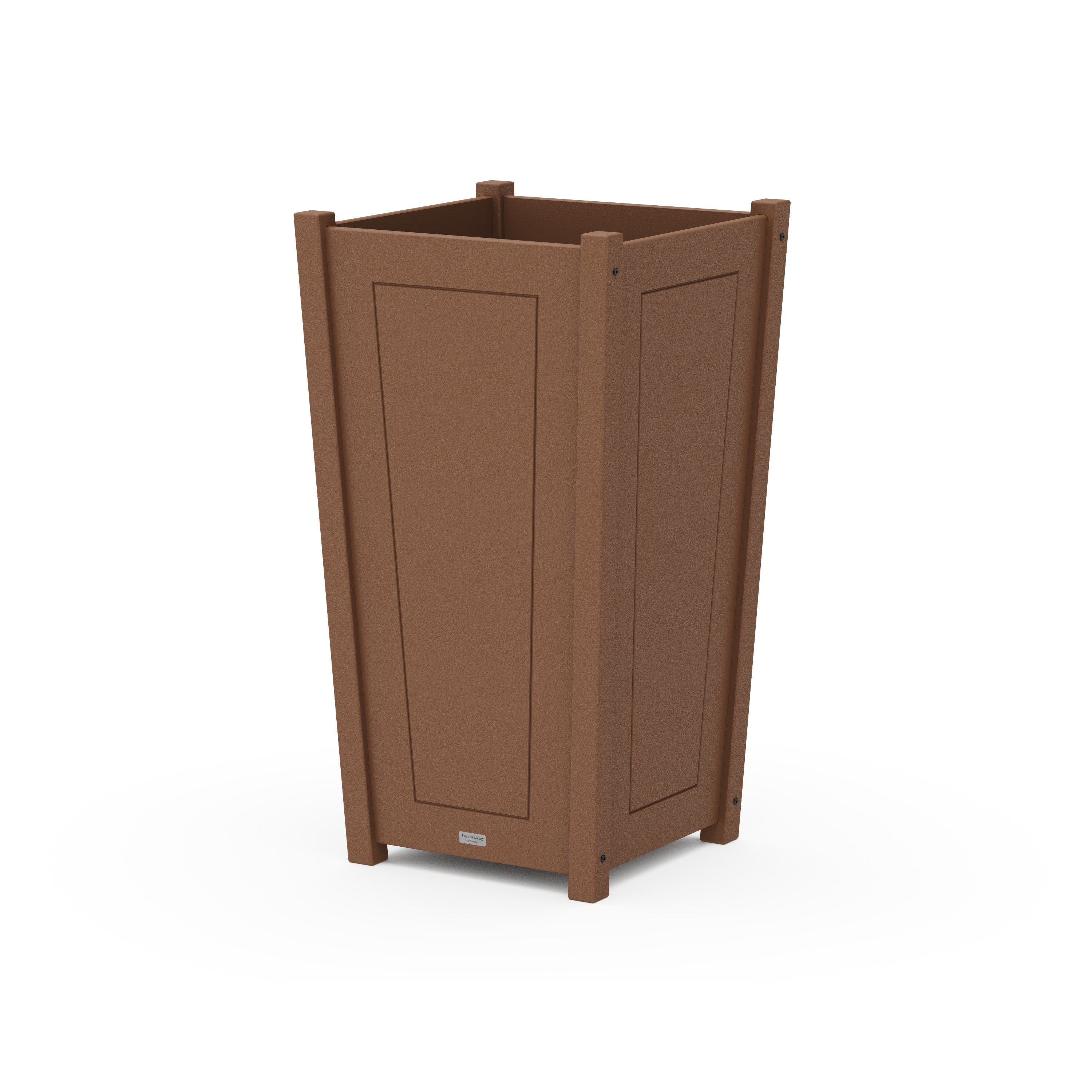 Country Living Large Tapered Square Tall Planter Box