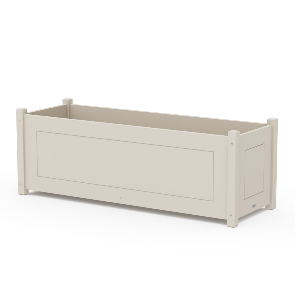 Country Living Large Rectangle Triple Planter Box