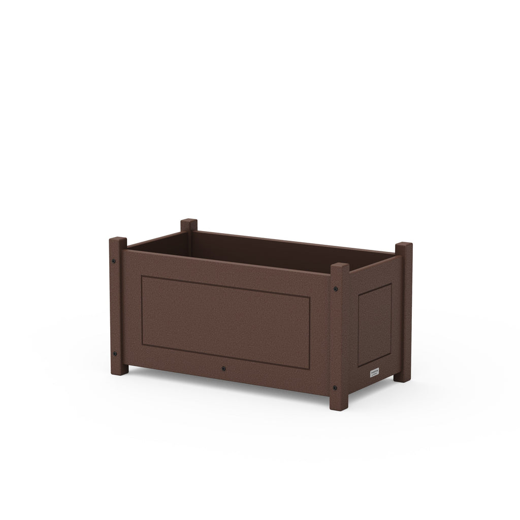 Country Living Rectangle Double Planter Box