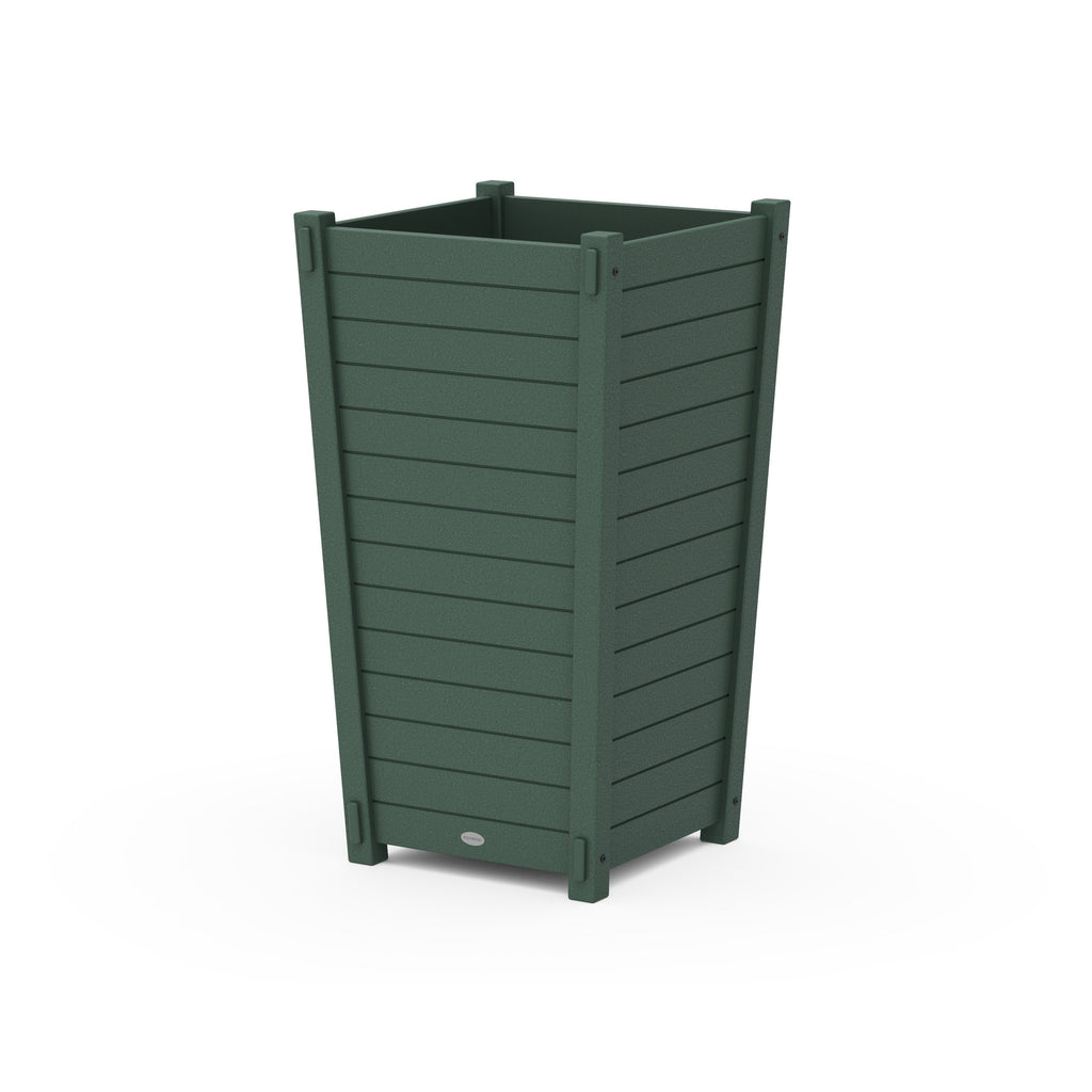 Nautical Large Tapered Square Tall Planter Box