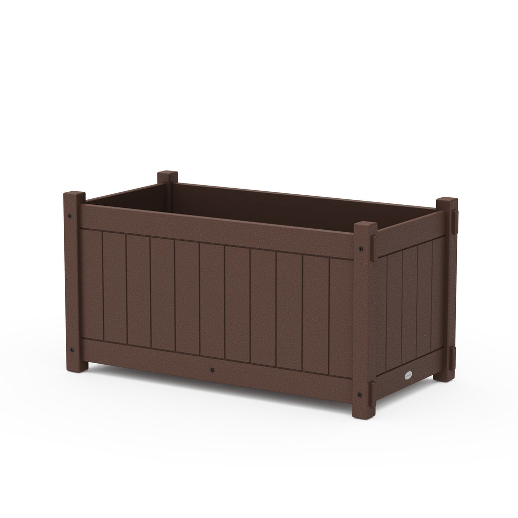 Vineyard Large Rectangle Double Planter Box