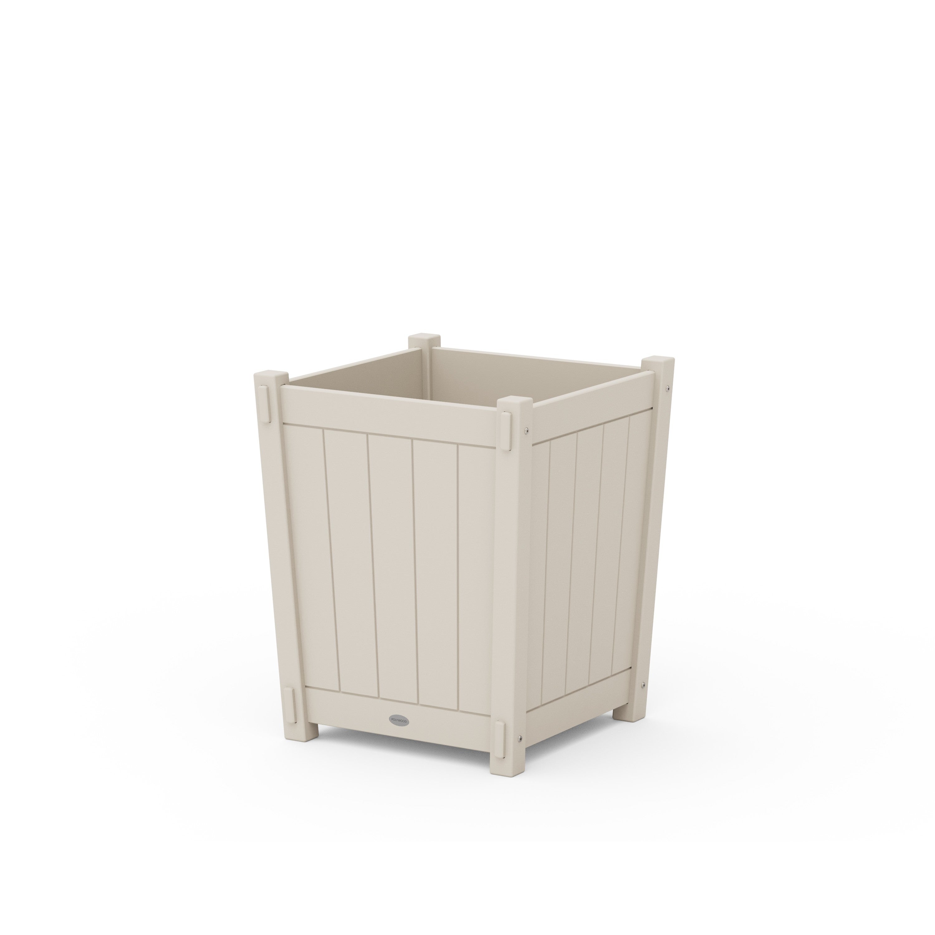 Vineyard Large Tapered Square Short Planter Box