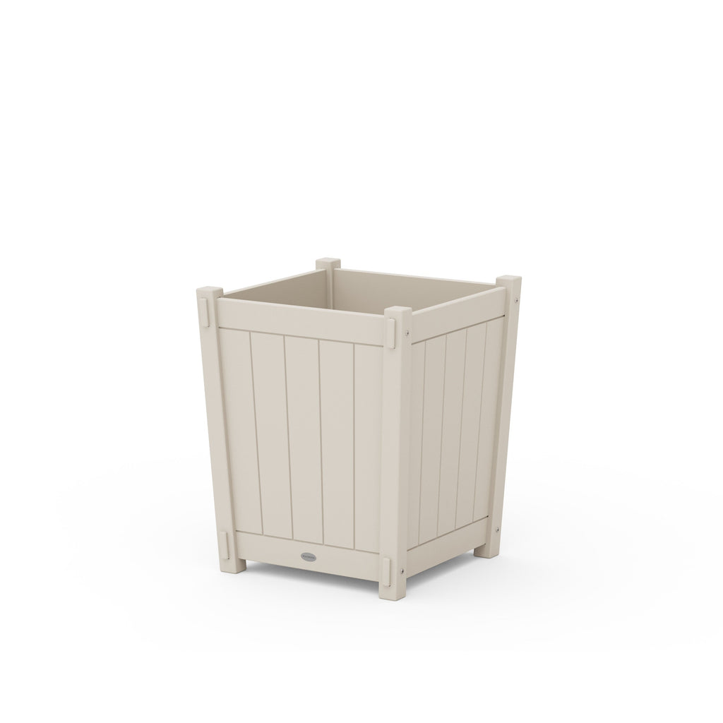 Vineyard Large Tapered Square Short Planter Box
