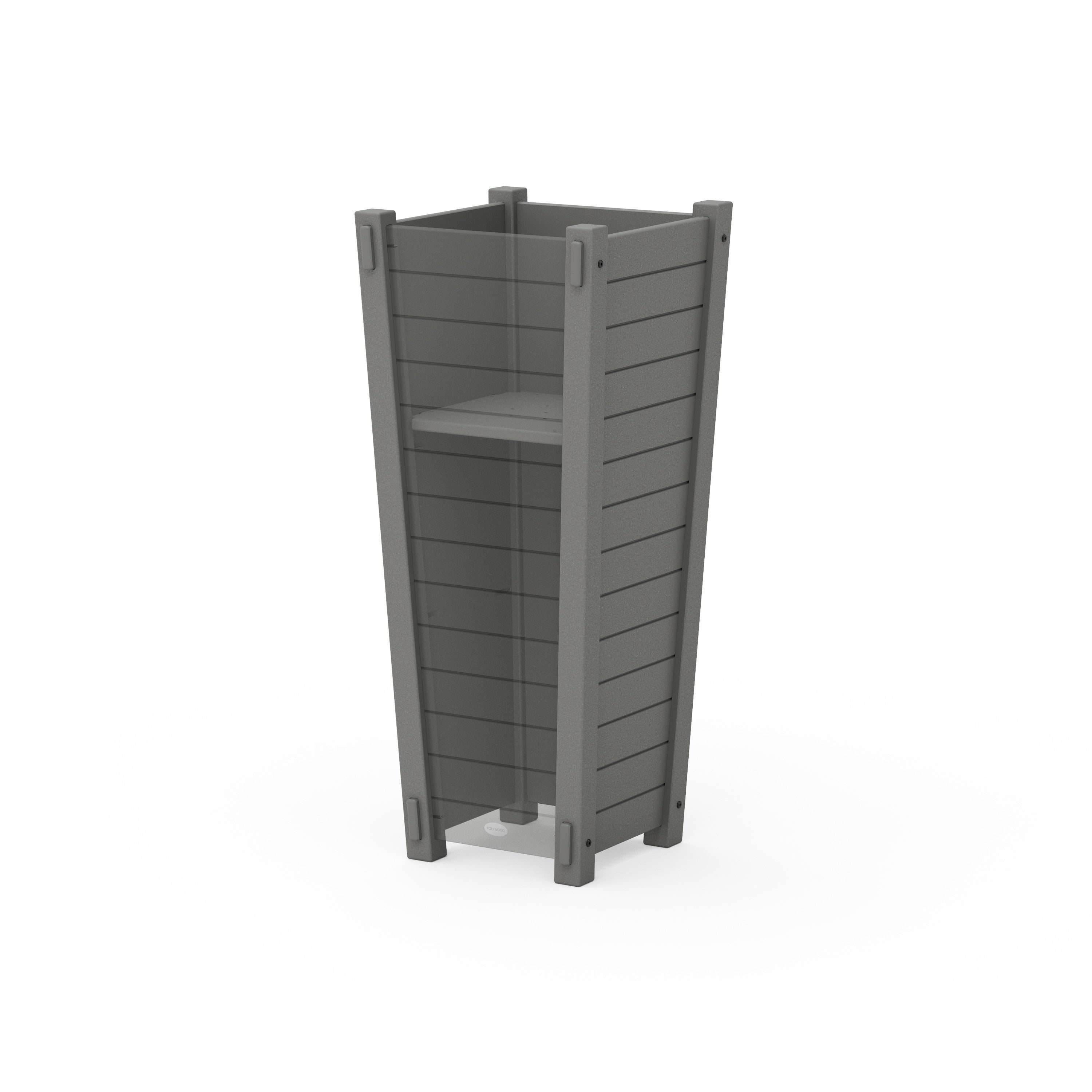 Nautical Tapered Square Tall Planter Box