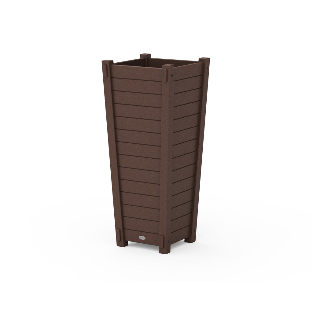 Nautical Tapered Square Tall Planter Box