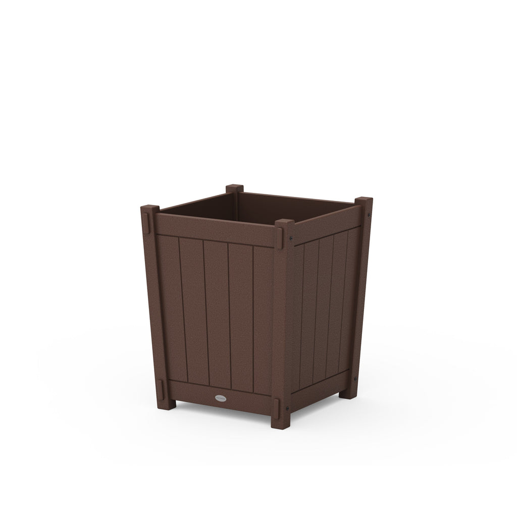 Vineyard Large Tapered Square Short Planter Box